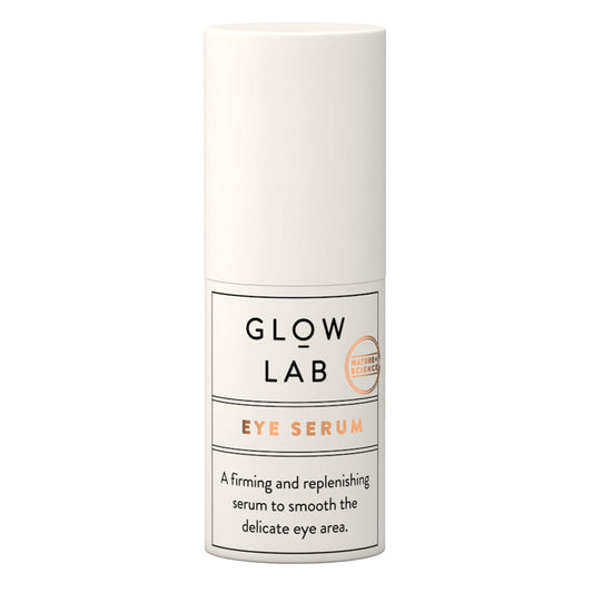 Glow Lab Eye Serum-A firming and replenishing serum to smooth delicate eye area.