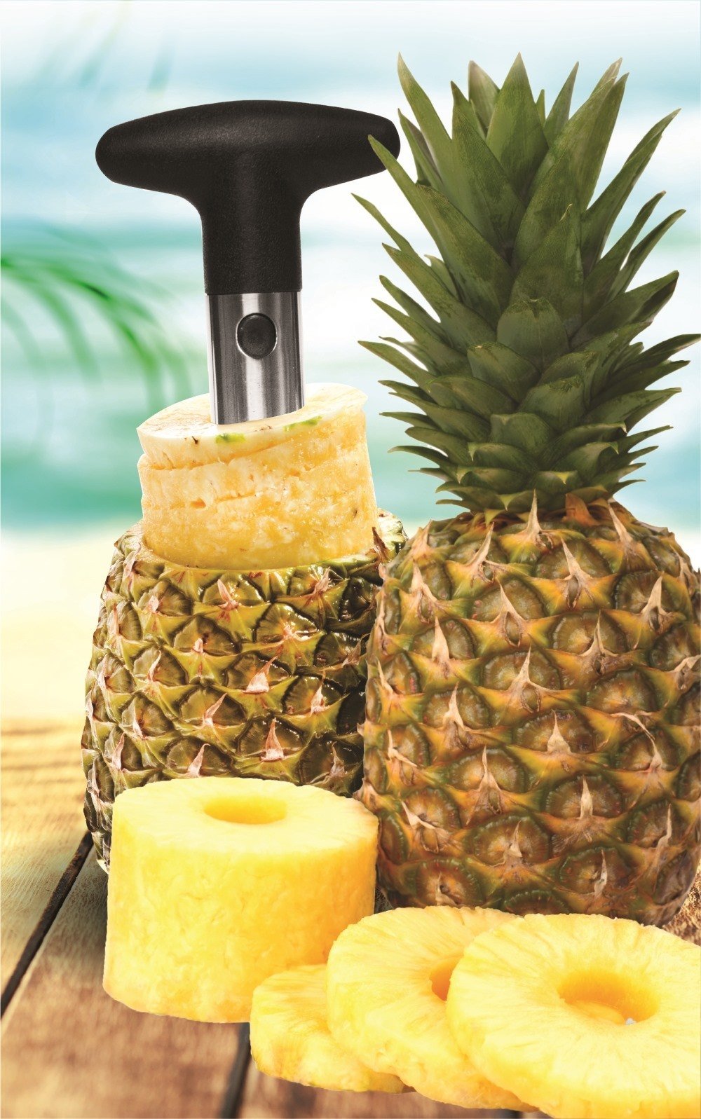 IMUSA 4-in-1 Stainless Steel Pineapple Tool