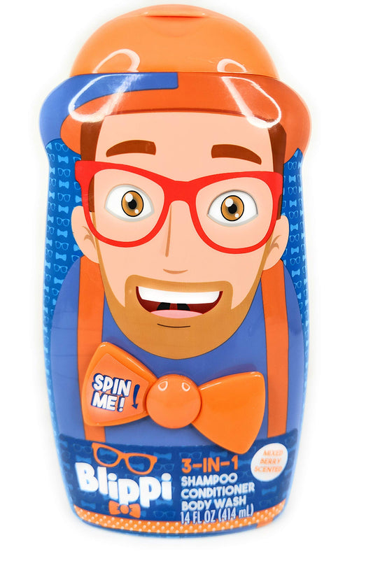 Blippi 3-in-1 Shampoo, Conditioner & Body Wash